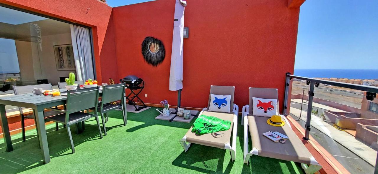 Ferienhaus Casa Caleta - Caleta Fuste - Meerblick - Pool - Glasfaserinternet Caleta de Fuste Extérieur photo